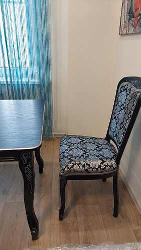 Кресло Клето патина золото / ромб фото покупателя 3