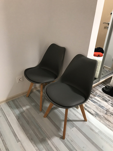 Деревянный стул Bonuss black / black фото покупателя 46