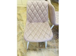 Стул на металлокаркасе Баодин velutto 52 / белый фото покупателя 3