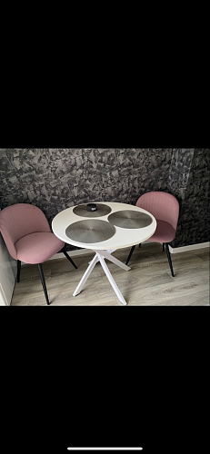 Стул на металлокаркасе Gabi gray / black фото покупателя 700