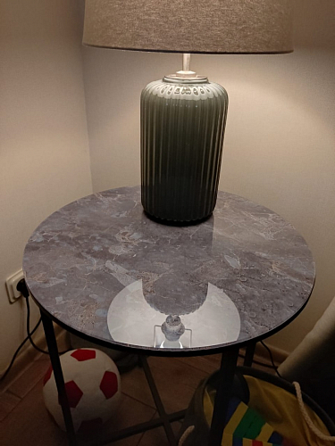 Журнальный столик Волопас белый мрамор фото покупателя 10