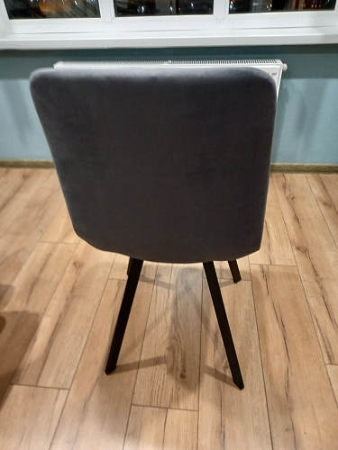 Стул на металлокаркасе Чилли синий / белый фото покупателя 784