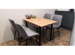 Стул на металлокаркасе Вейв темно-серый / черный фото покупателя 119