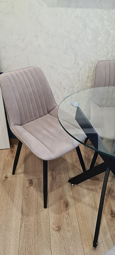 Комплект стульев Седа К 2 шт латте / черный фото покупателя 16