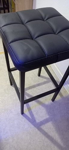 Барный стул Лофт линкольн белый / белый матовый фото покупателя 82