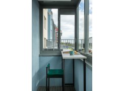 Барная стойка Дилан Лофт 120х40х90 бетон светлый фото покупателя 132