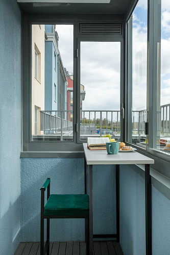 Барная стойка Дилан Лофт 120х40х98 дуб делано темный фото покупателя 132