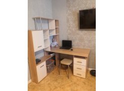 Стол компьютерный Джаз-15 белый правый фото покупателя 179