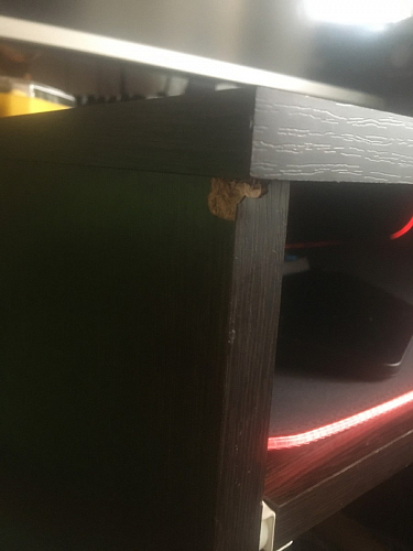 Компьютерный стол Джаз-24 левый венге фото покупателя 121