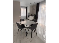 Стул на металлокаркасе Вейв темно-серый / черный фото покупателя 83