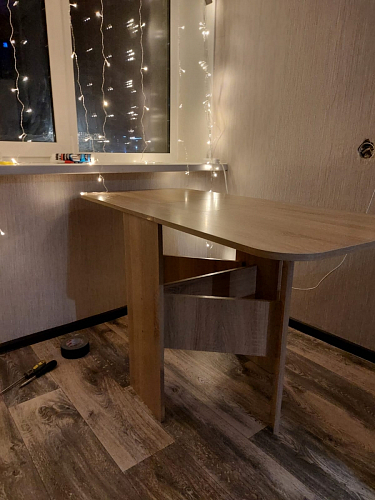 Стол-книжка Мечта дуб сонома фото покупателя 132