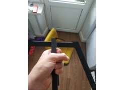 Стул на металлокаркасе Чилли синяя ткань / белый фото покупателя 125