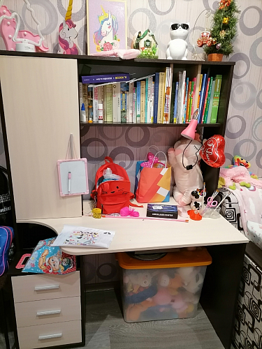 Письменный стол КСТ-16 левый венге / беленый дуб фото покупателя 18