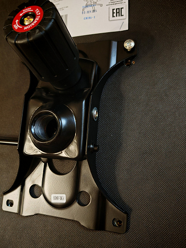 Компьютерное кресло Driver/Драйвер кожзам черный / ткань черный фото покупателя 27