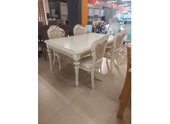 Деревянный стол Маранта слоновая кость из шоурума 1