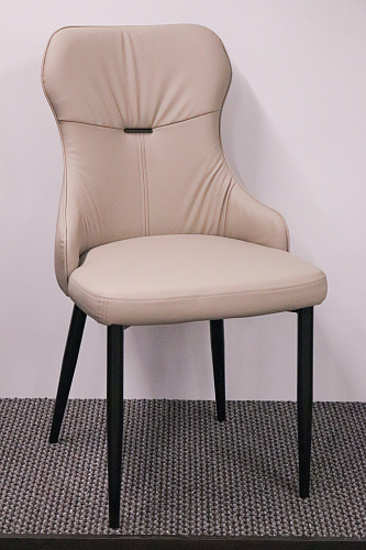 Стул на металлокаркасе Neli beige / black из шоурума 5