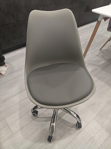 Компьютерное кресло Kolin gray / chrome фото покупателя 111