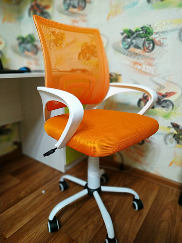 Компьютерное кресло Ergoplus blue / gray / white фото покупателя 2