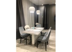 Стул на металлокаркасе Kora green / black фото покупателя 173