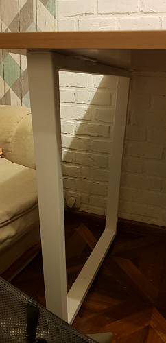 Стол раскладной Лота Лофт 120 25 мм юта / черный матовый фото покупателя 114