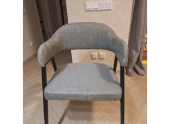 Стул на металлокаркасе Twin gray / black фото покупателя 27