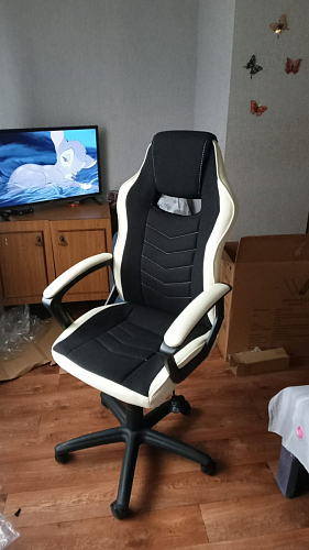 Компьютерное кресло Gamer черное / серое фото покупателя 160