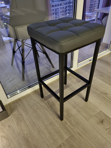 Барный стул Лофт катания лаванда / белый матовый фото покупателя 79