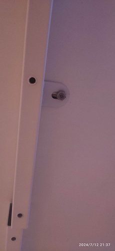 Компьютерный стол Маркос 140х80 голубой / черный фото покупателя 3