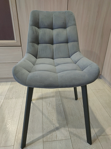 Стул на металлокаркасе Челси К крутящийся бирюзовый / черный фото покупателя 211