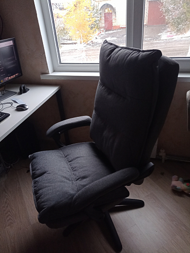 Компьютерное кресло Rapid голубое фото покупателя 141