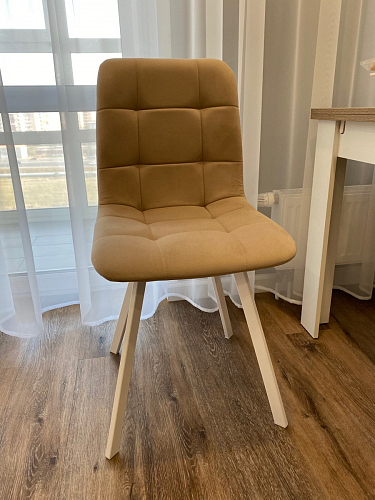 Стул на металлокаркасе Чилли К кирпичный / черный фото покупателя 207