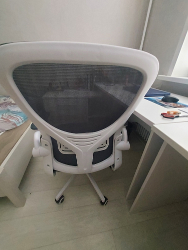 Компьютерное кресло Konfi dark gray / pink / white фото покупателя 17