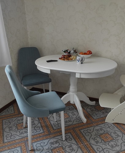 Стул на металлокаркасе Kora white / gray фото покупателя 283