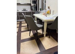 Стул на металлокаркасе Kora green / black фото покупателя 389