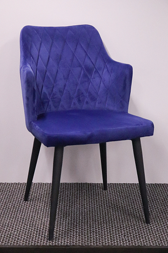 Стул на металлокаркасе Velen dark green из шоурума 3