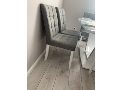 Стул Madina white / fabric pebble фото покупателя 1