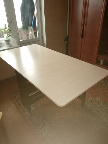 Стол-книжка Йентель дуб крафт белый фото покупателя 2