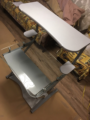 Компьютерный стол Roni black фото покупателя 5