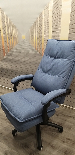 Компьютерное кресло Rapid голубое фото покупателя 150