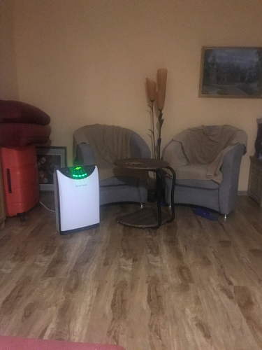 Журнальный столик Андромеда черный матовый / старое дерево фото покупателя 12