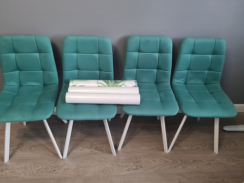 Комплект стульев Чилли 2 шт бежевый / черный фото покупателя 568