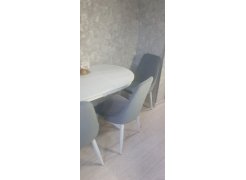 Стул на металлокаркасе Kora gray / black фото покупателя 75