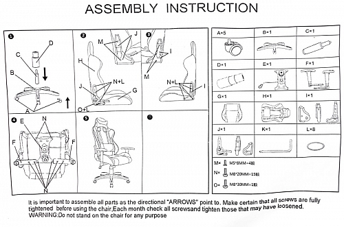 Компьютерное кресло Racer черное / бежевое фото покупателя 133