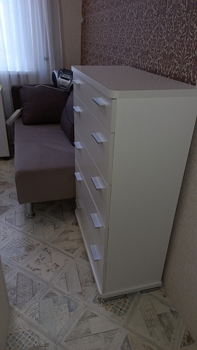 Комод Иланта-1 белый жемчуг фото покупателя 1