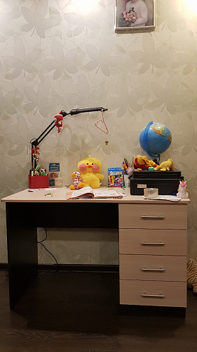 Стол письменный СП4 венге / дуб молочный фото покупателя 29