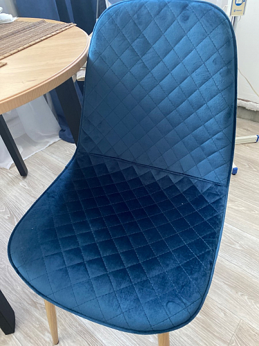 Стул на металлокаркасе Capri dark beige / white фото покупателя 126