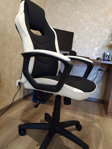 Компьютерное кресло Gamer черное / серое фото покупателя 34