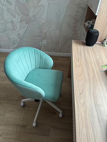 Компьютерное кресло Пард confetti silver серый / черный фото покупателя 115