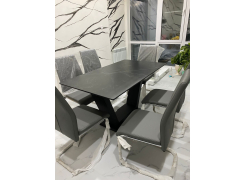 Стул на металлокаркасе Карли warm grey TP / chrome фото покупателя 1