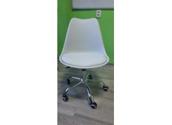 Компьютерное кресло Kolin с подушкой clear / white фото покупателя 396